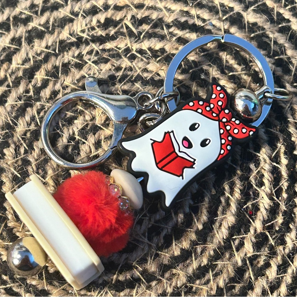 Book Lover Keychain
